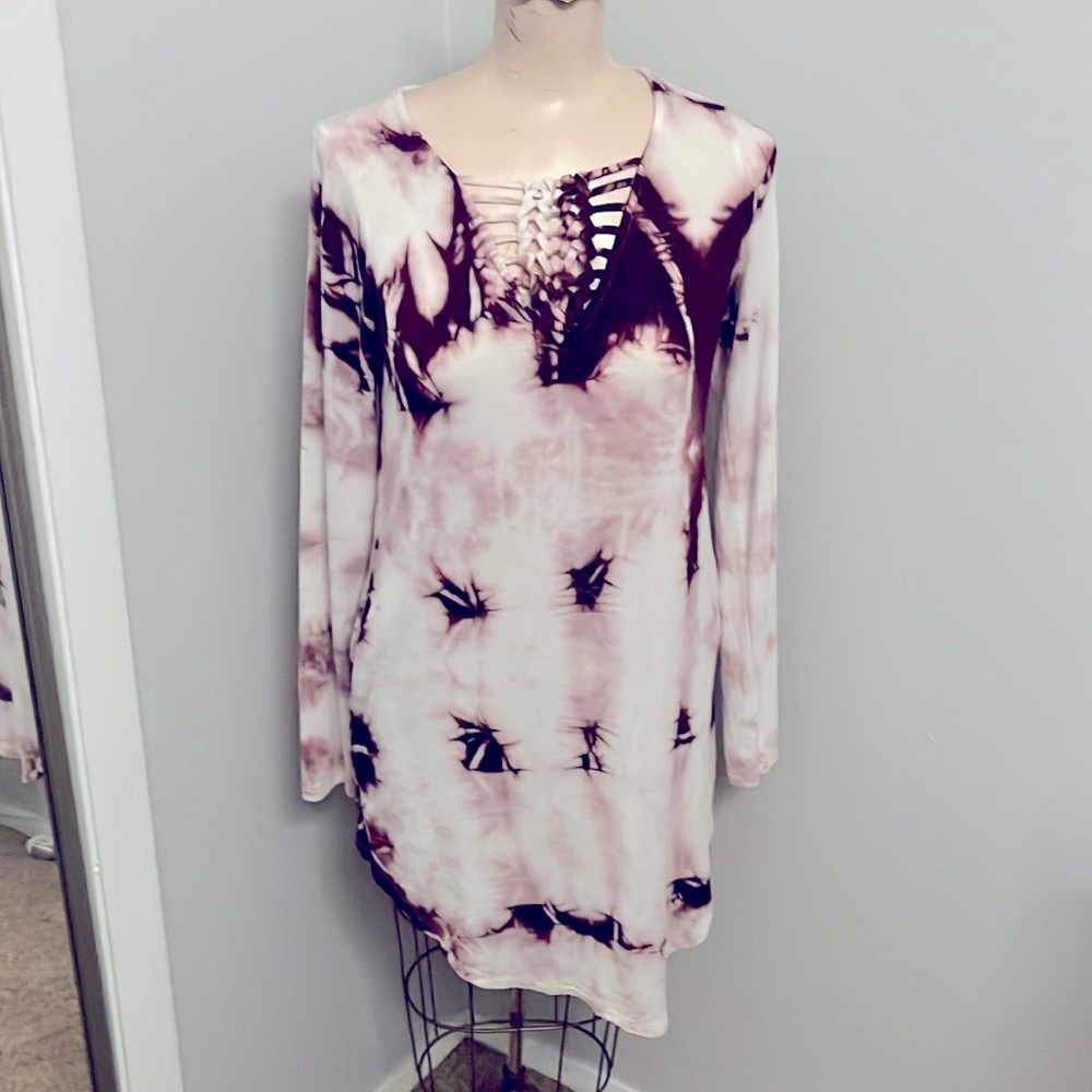 Tie dye dress.